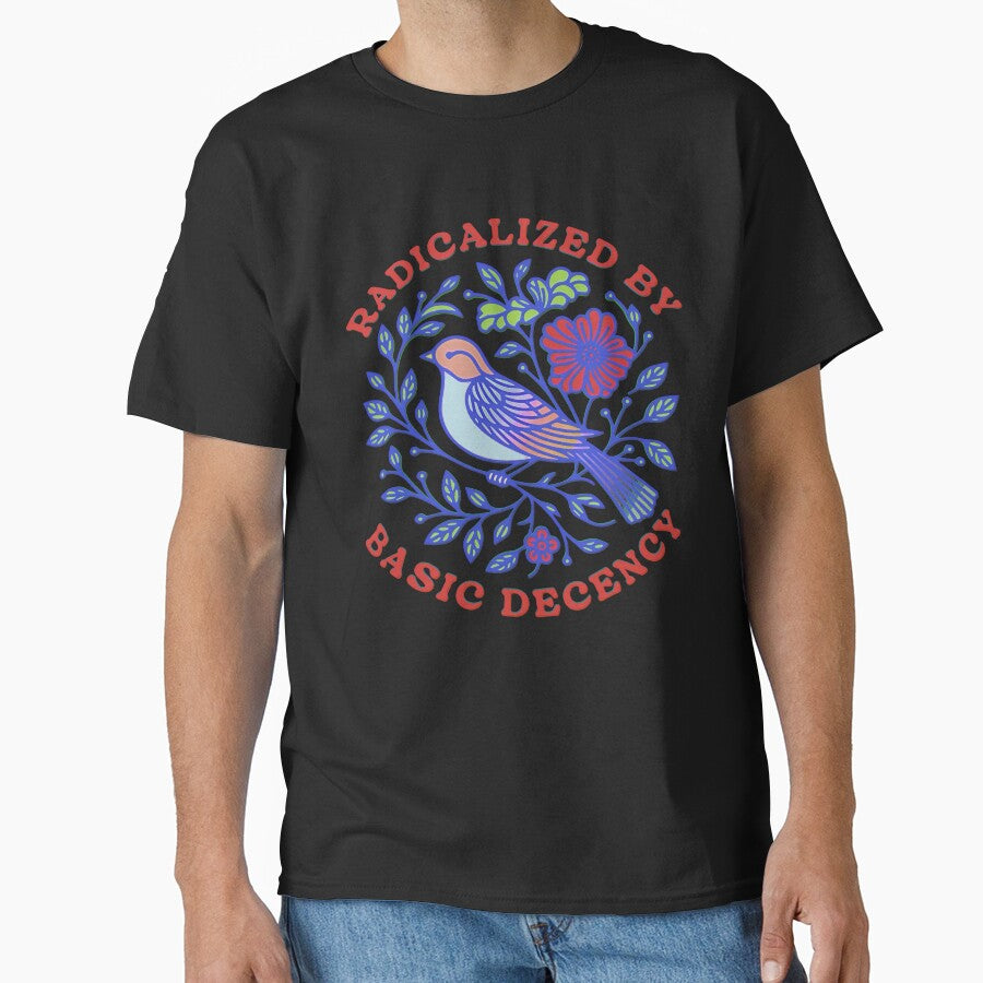 Floral Radicalized by Basic Decency Feminist Activist by gear-posters