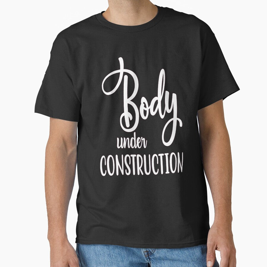 Sarcastic Humor Art Design Body Under Construction by fantasticdesign
