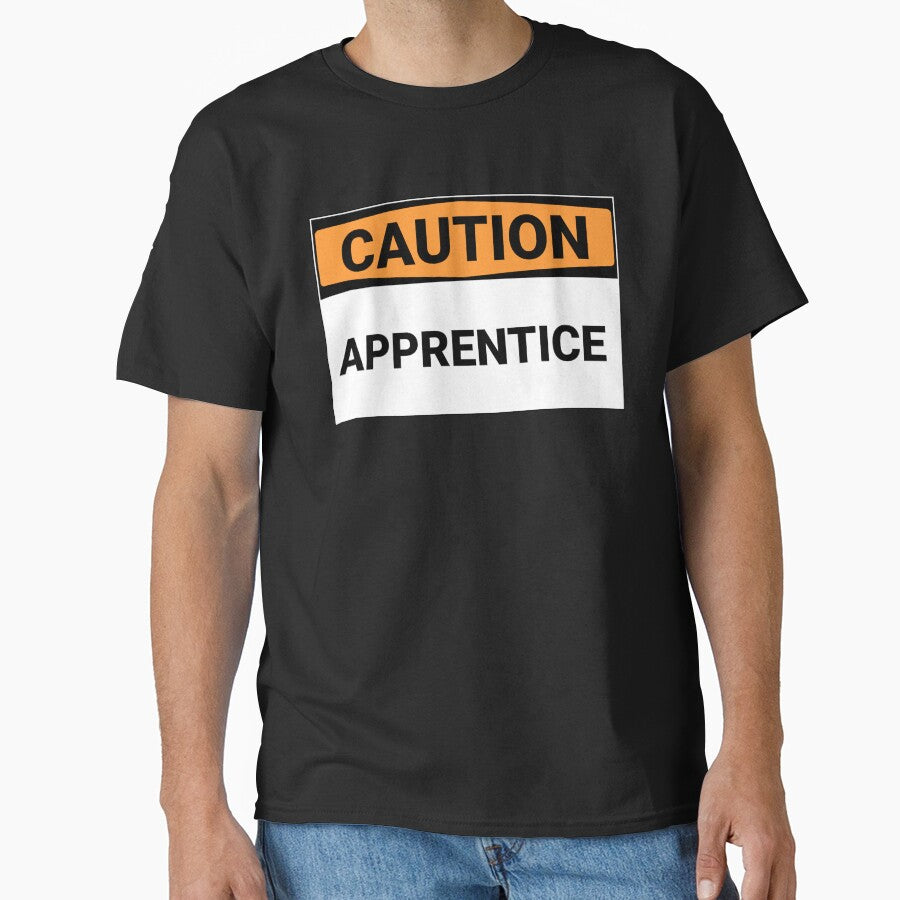 Caution Apprentice Sign by Sour Soul