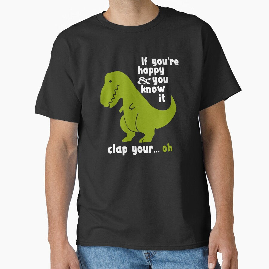 Funny T-Rex - If You're Happy and You Know It Clap Your Oh by clickmostro