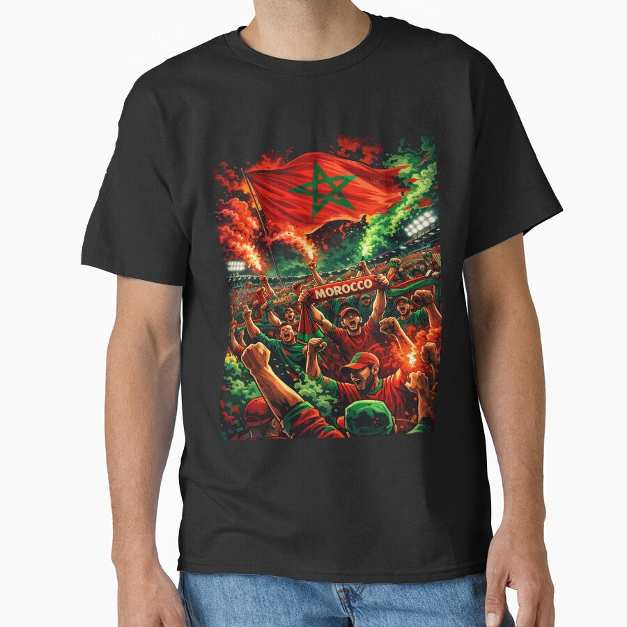 Morocco Rising – Atlas Lions Football Fan Art by NEWDESINGS12