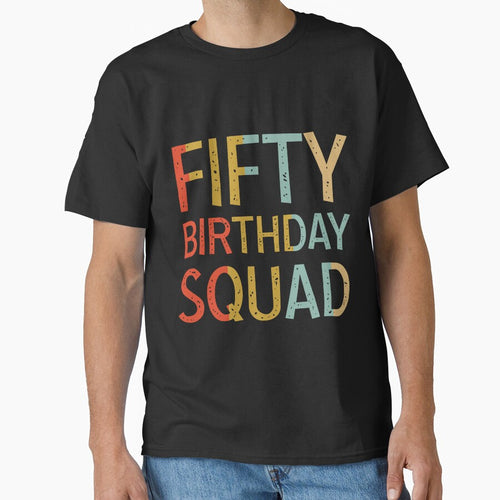 50th Birthday Squad Retro by Sasikharn