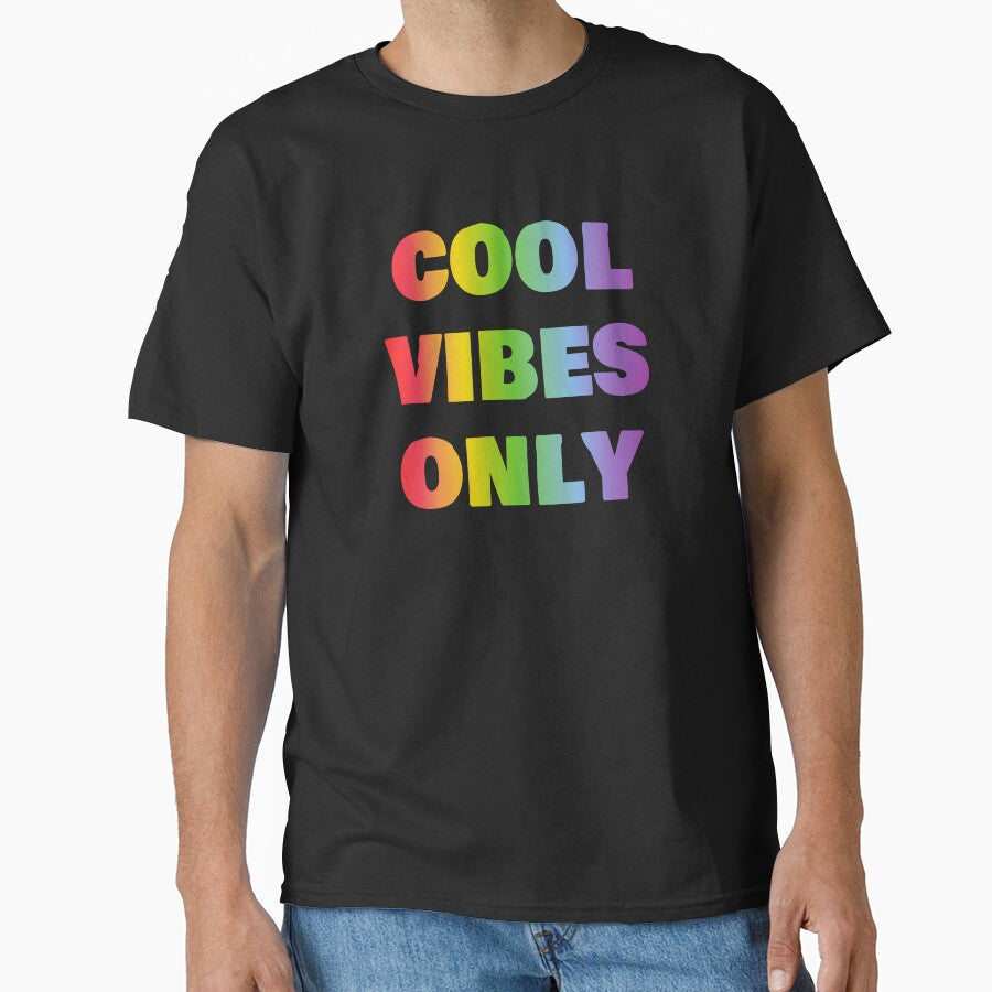 Cool vibes only  - rainbow text by Inspirationmotivation