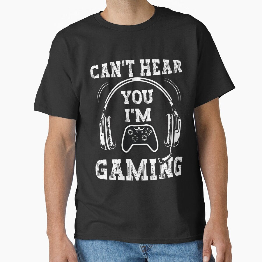 cant hear you i am gaming, funny gaming, gaming quotes by adnane4off