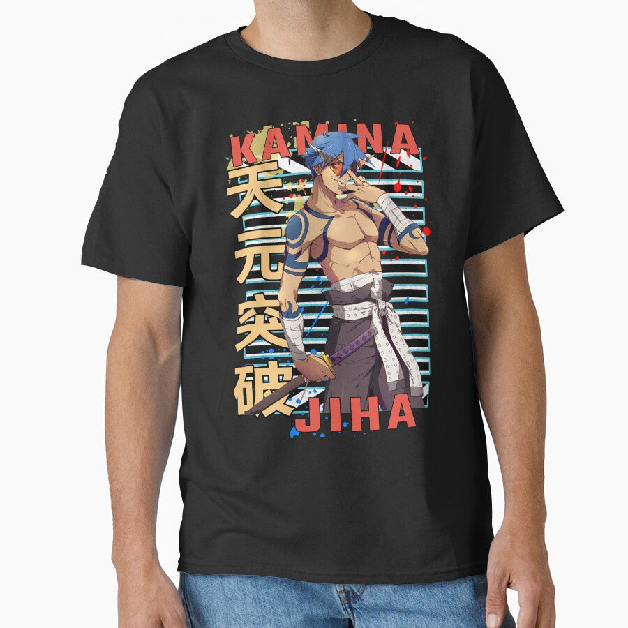 Kamina Gurren Lagann Urban Anime Design by Wafusaurus