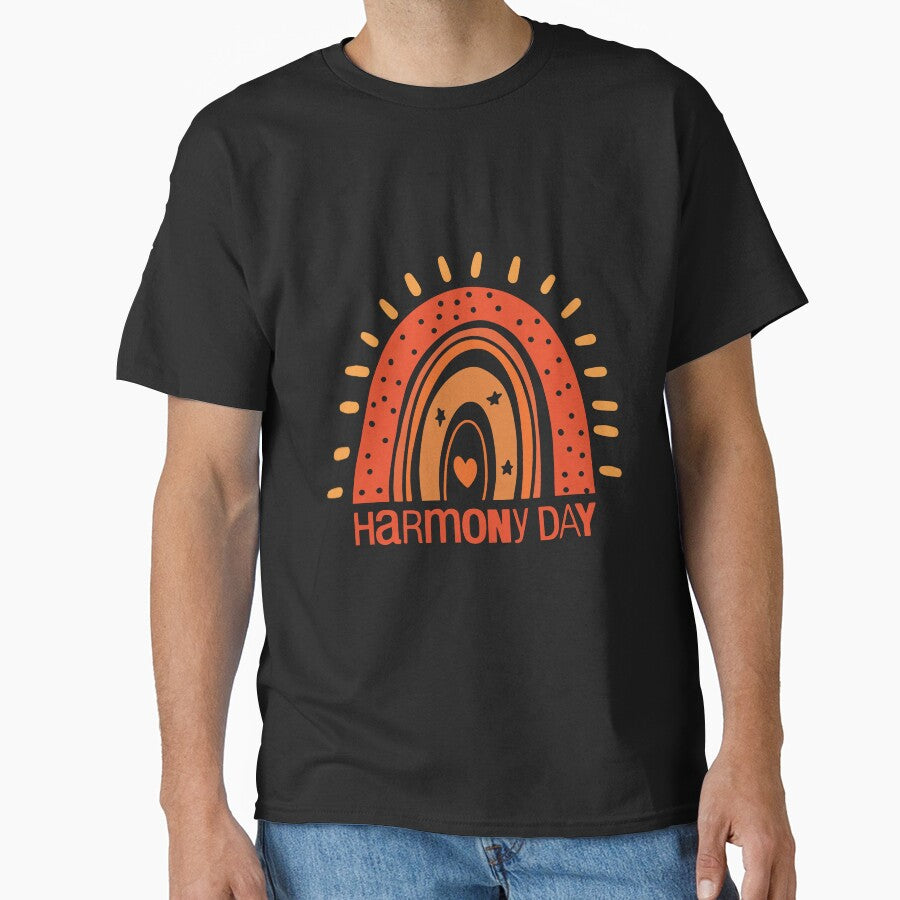 HARMONY DAY T-Shirt | 21 March Shirt | School Kids Orange Harmony Day Shirt | Everyone Belongs Shirt | Kids Adults Harmony Day Unisex Top by awildaesimon