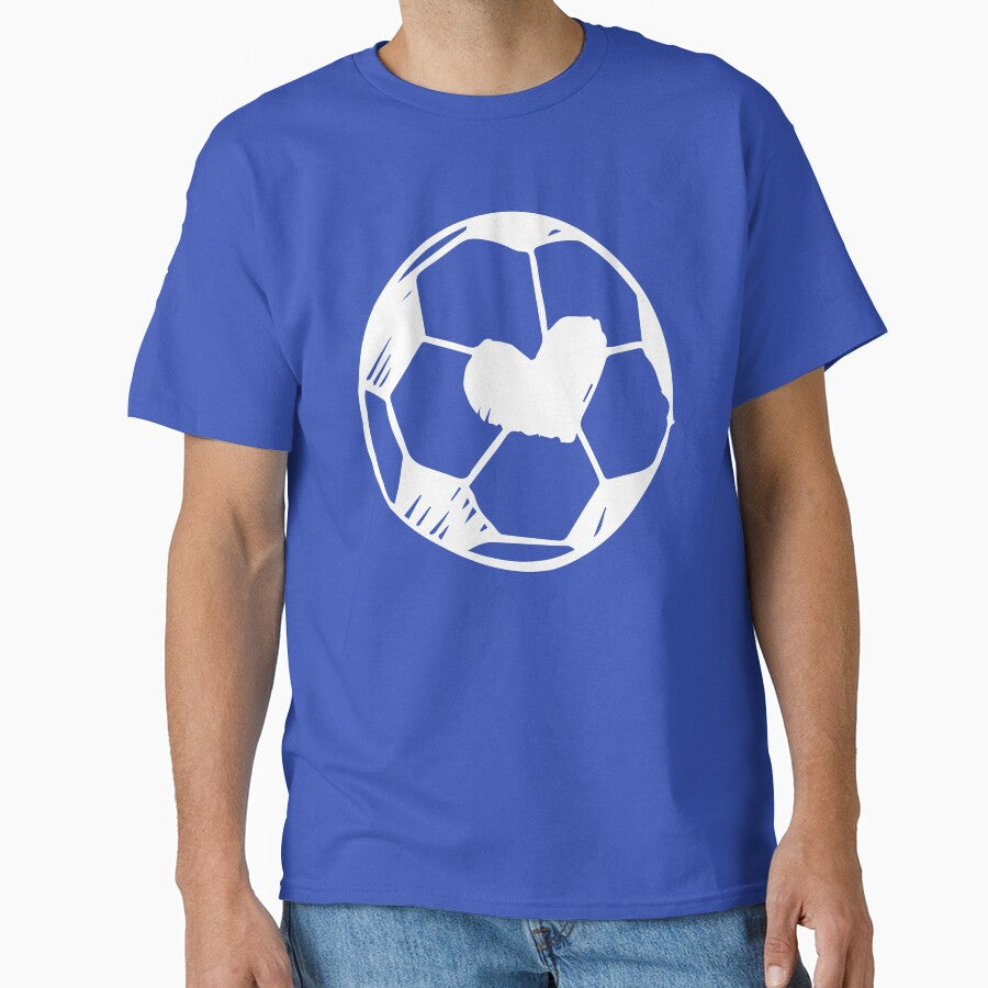 Cute Soccer, Soccer Mom, Gifts for Mom, Soccer Ball Heart, Soccer Team, Game Day, Game Day Soccer Ball by DesignDenDo ⭐⭐⭐⭐⭐