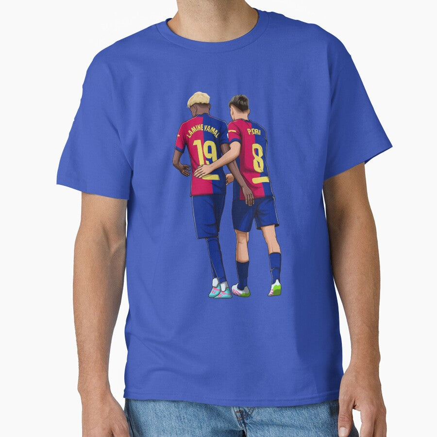 Lamine Yamal and Pedri by Aldduardo