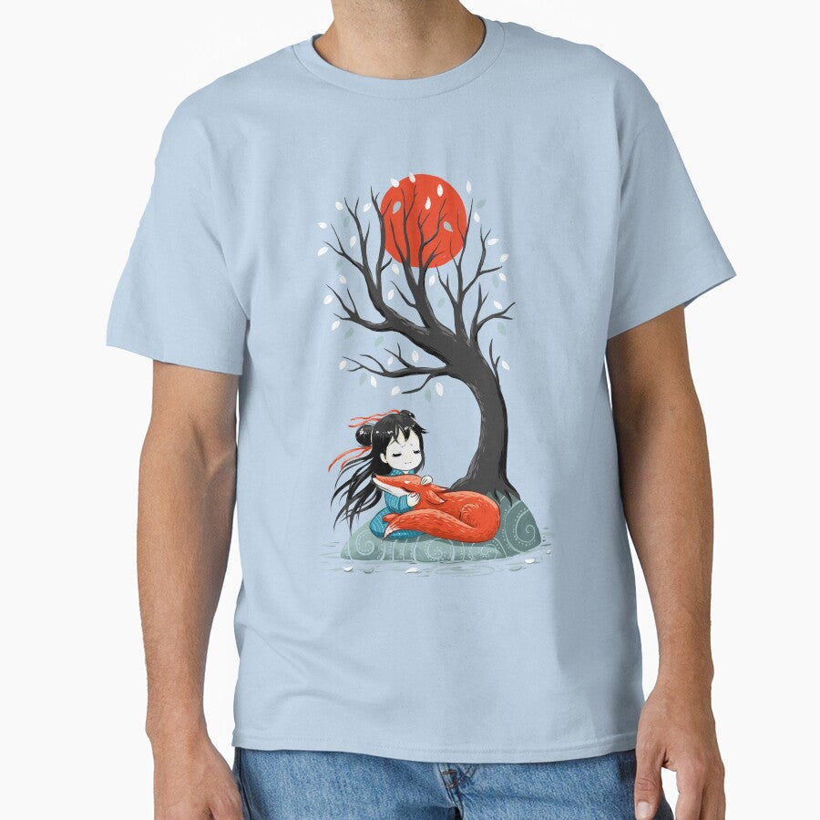 Girl and a Fox 2 by freeminds