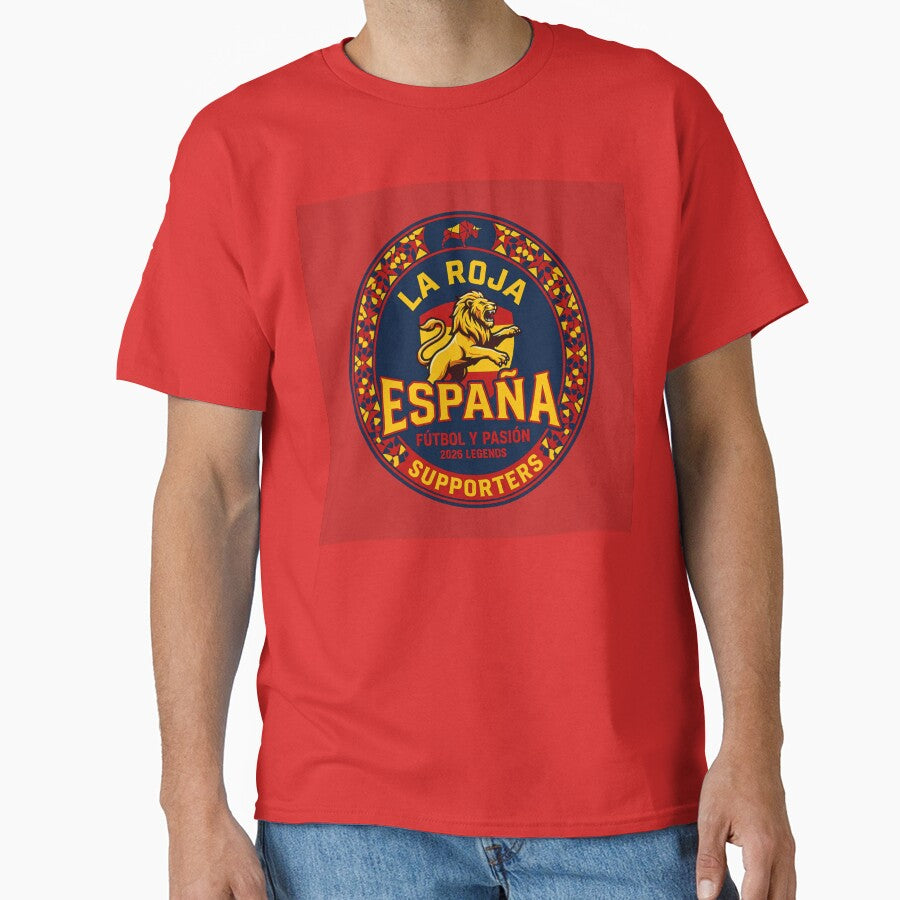 España Football Supporters - La Roja 2026 Legends Badge by INVIKETOS