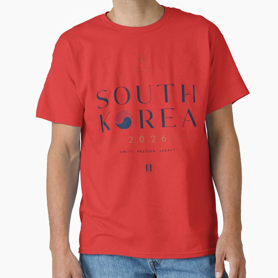 South Korea 2026 Football World Cup Glory | Taegeuk Warriors Fan Supporter Shirt by rushaib