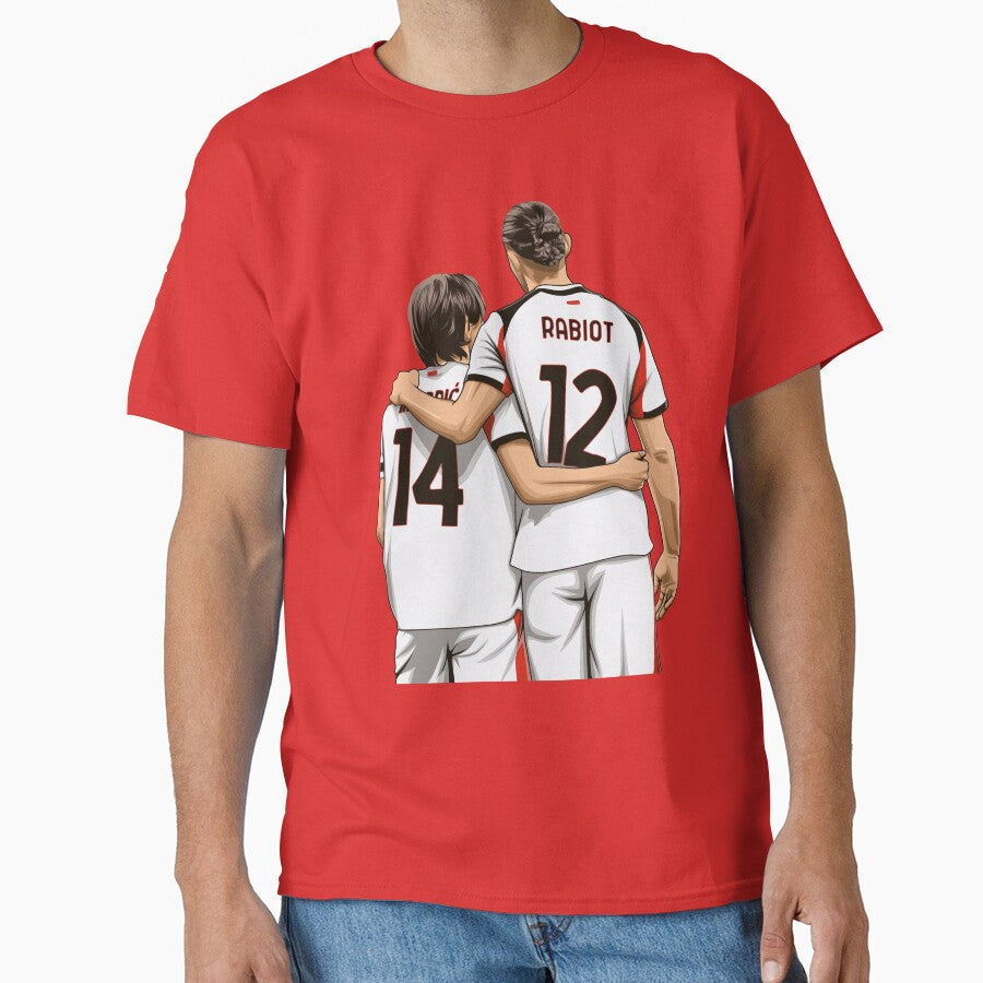 Luka Modric and Adrien Rabiot by Aldduardo