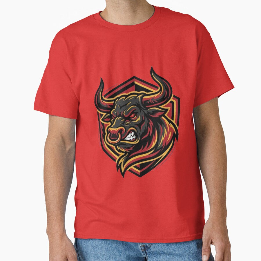 Spain Soccer Bull - Spanish Football Fan 2026 Emblem by NewDesignFR