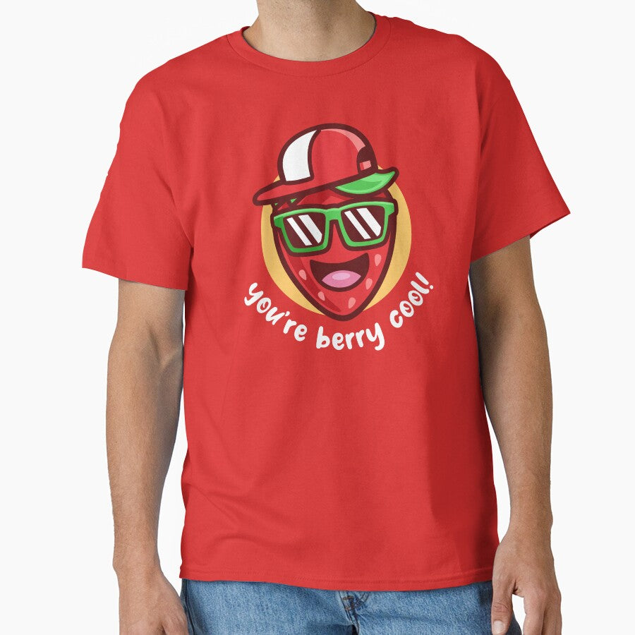 You're berry cool strawberry (on dark colors) by messy-nessie