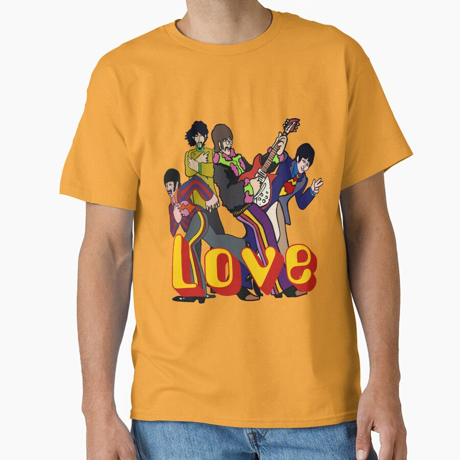 Vintage Fab Sixties Cartoon Pepper Love Band by Kludoman