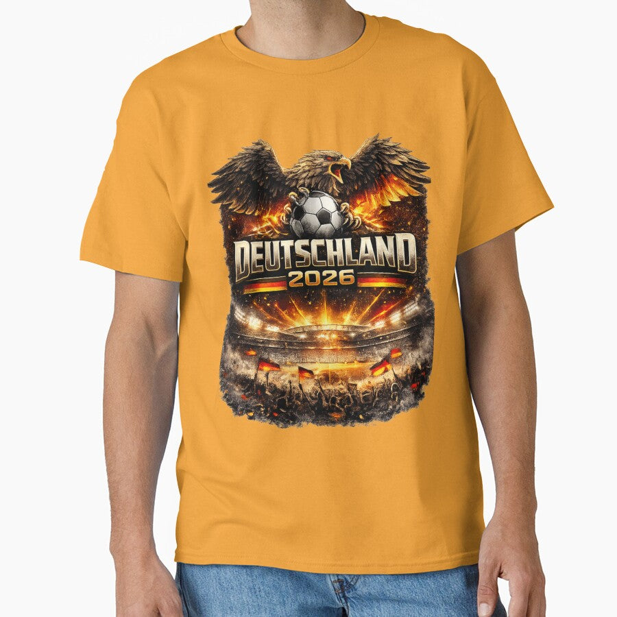 Germany Football 2026 | German Eagle Soccer Fan Design | Deutschland Football Supporter Artwork by Winetastic-Art