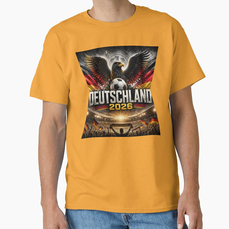 Germany Football Eagle 2026 | German Soccer Fan Art | Deutschland Pride National Team Design by Winetastic-Art