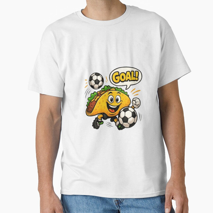 Funny Taco Soccer Goal Sticker by Pixanova
