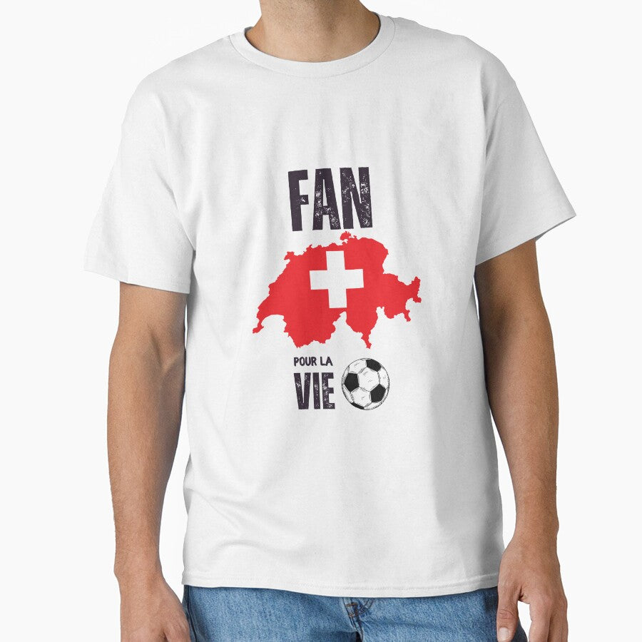 Swiss football team, fan of the National Team, fan for life - passion for football by Passionfoot