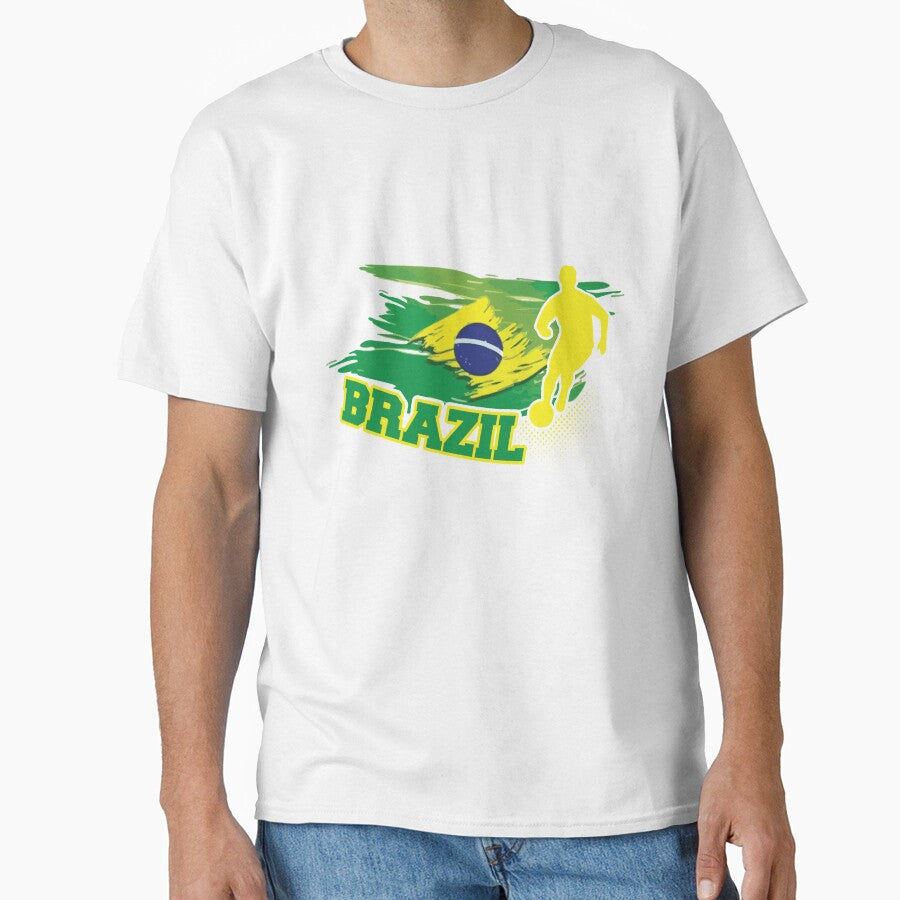 Football Soccer Brazil Flag by TomGiantDesigns