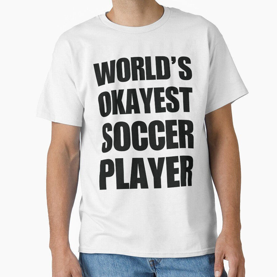 Funny World's Okayest Soccer Player Gifts For Soccer Players Coffee Mugs by christianadams