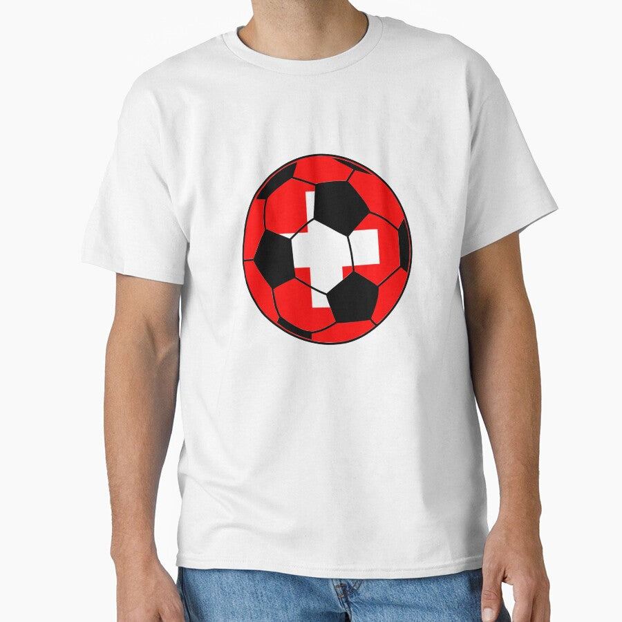 Switzerland Flag Soccer Ball by FinalScoreClub