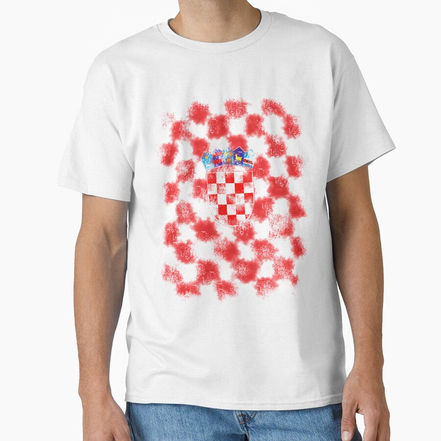 Hrvatska Croatia Croatian Pride Flag Soccer Gift by KimTee