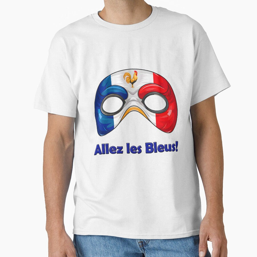 Vive Les Bleus: Wear Your French face mask by Designfordream