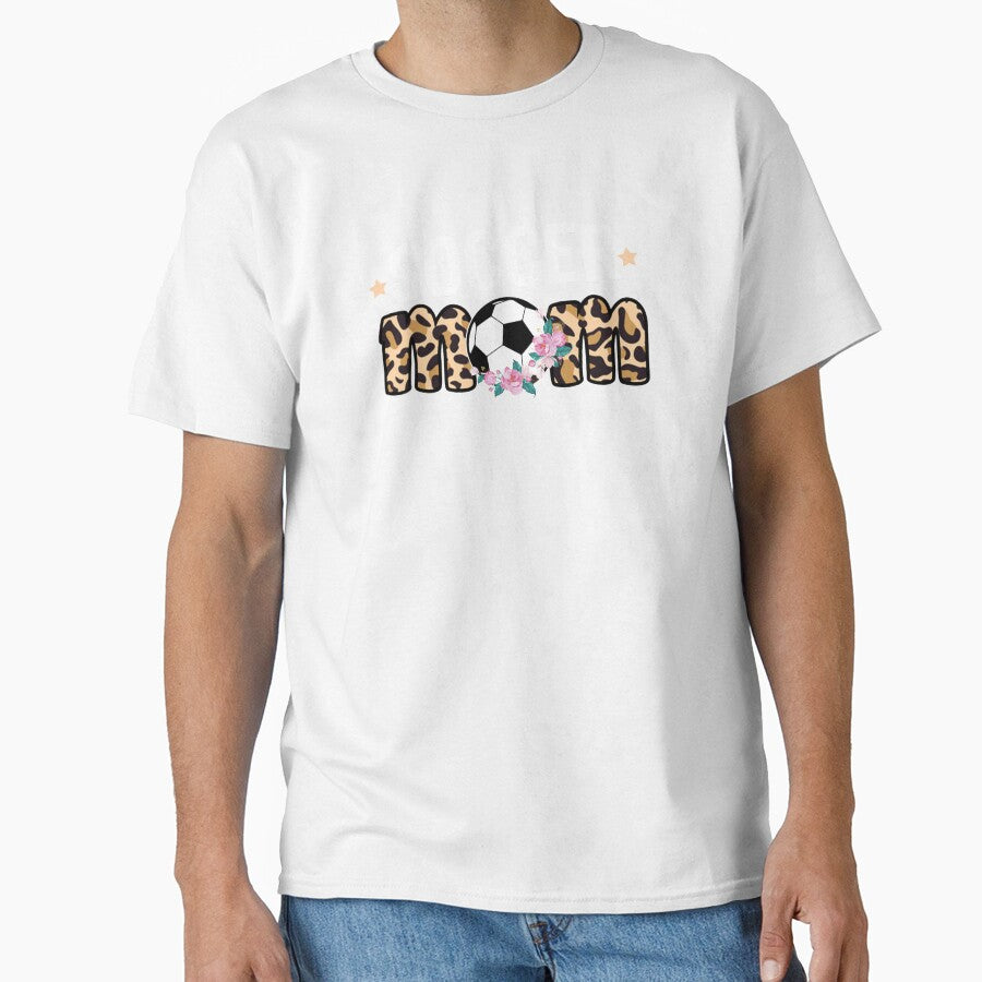 Leopard Print Soccer Mom Flowers, Funny Soccer Mom by Space Art