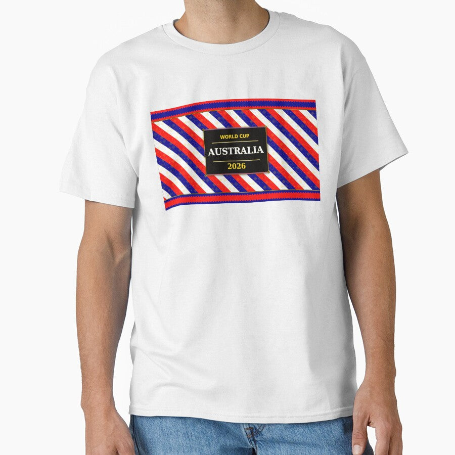 Australia Football Fan 2026 Black Flag Colors Pattern by BrickByDream