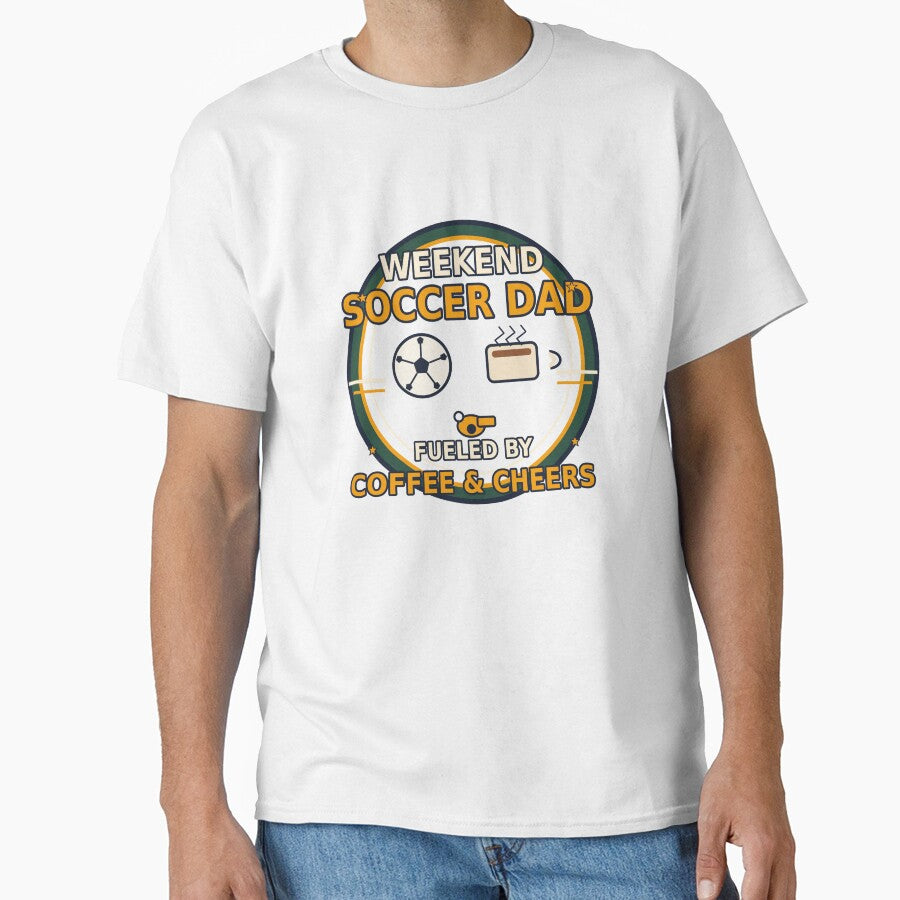 Weekend Soccer Dad Fueled By Coffee And Cheers by Concrete Coffee Studio