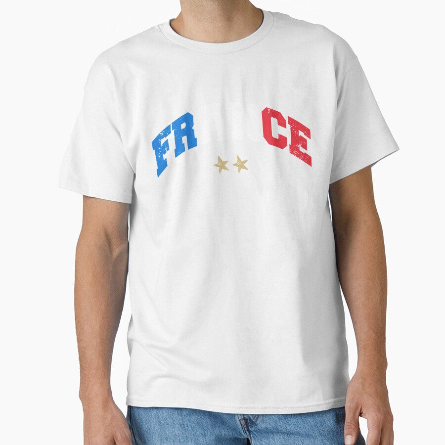 France Soccer Shirt Football Fan French Flag by HandicraftArt