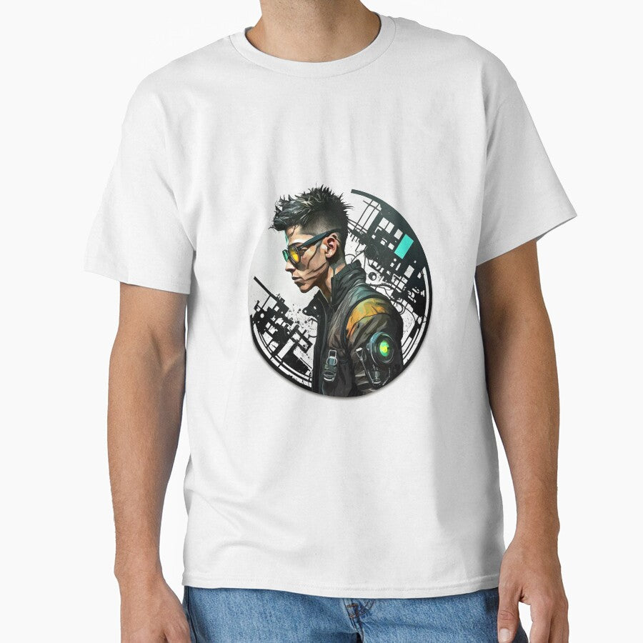 Cyber punk geek by omar-sticker11