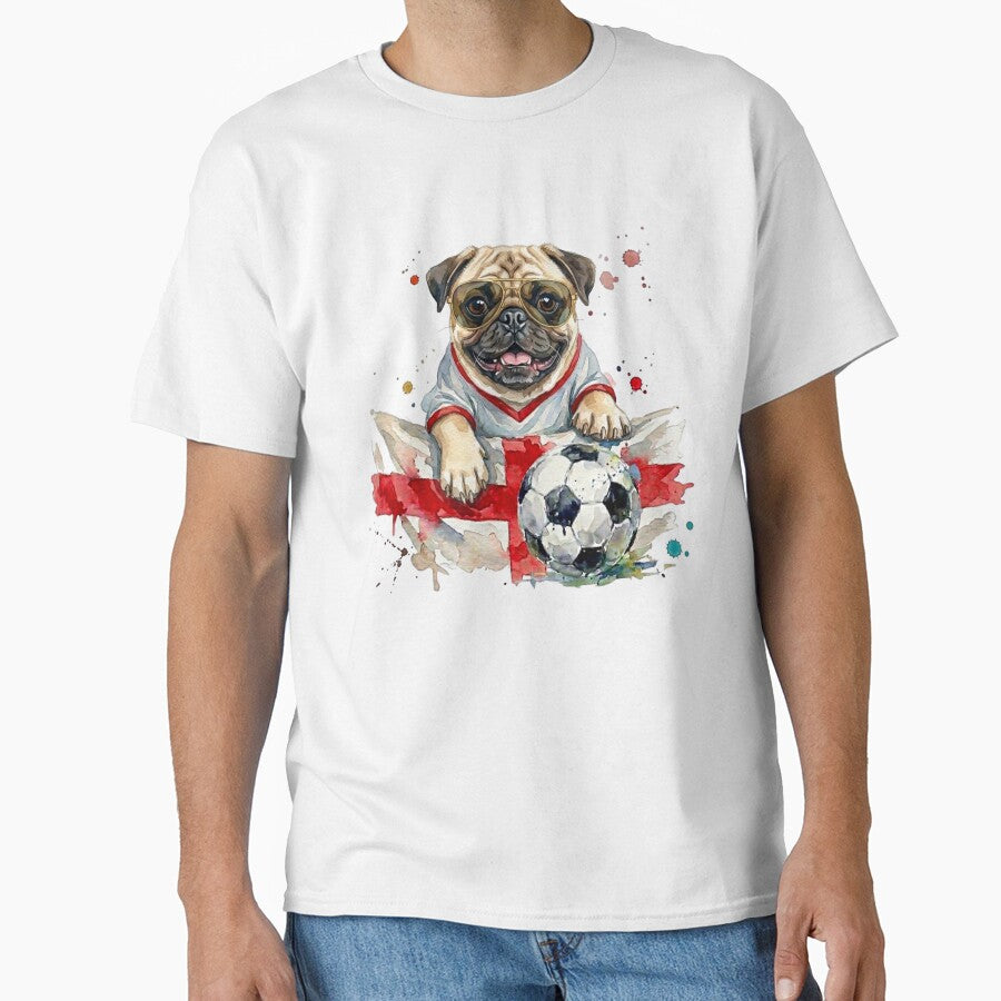Pug World Cup England Suppawter by The Suppawters