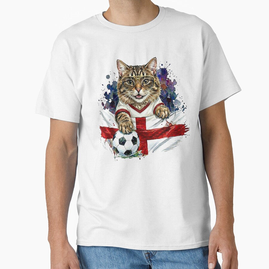 Tabby cat World Cup England Suppawter by The Suppawters