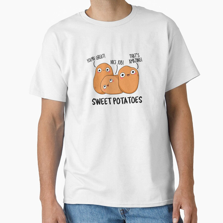 Sweet Potatoes Funny Vegetable Puns by punnybone