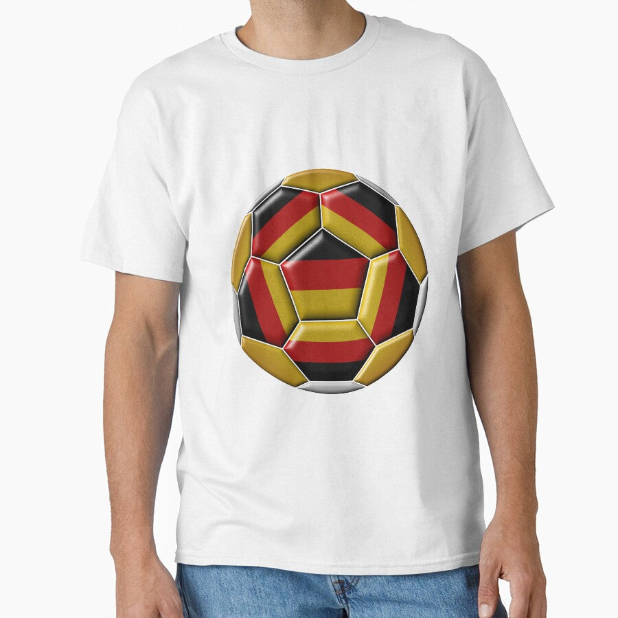 Soocer ball with Germany flag by siloto