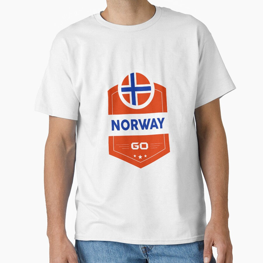 NORWAY FLAG SHIELD by MarkMotta