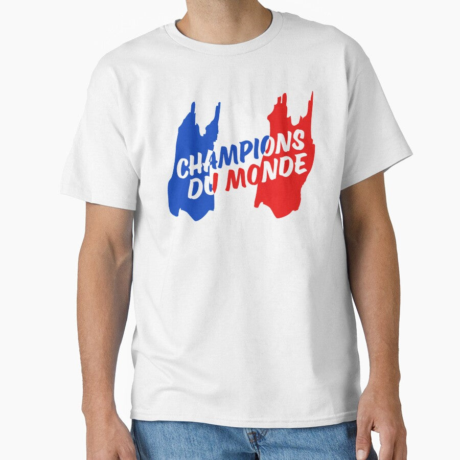 Champions du Monde France Soccer by AntiqueImages