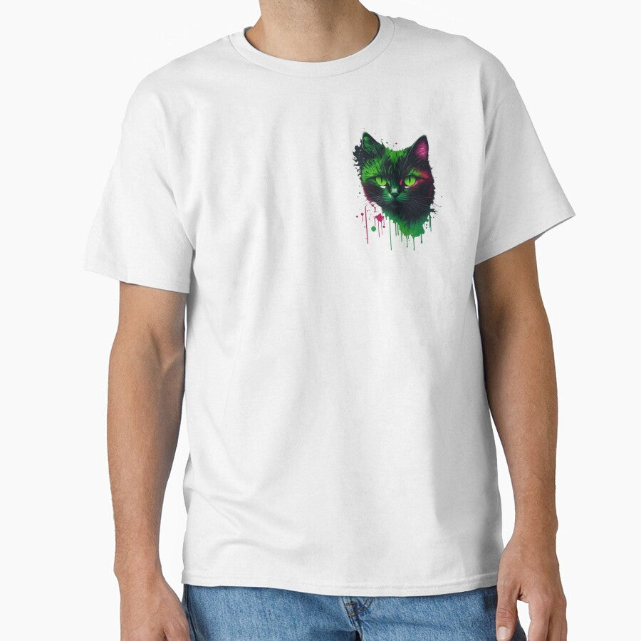 Colorful Cat Face by MikesArtDesign