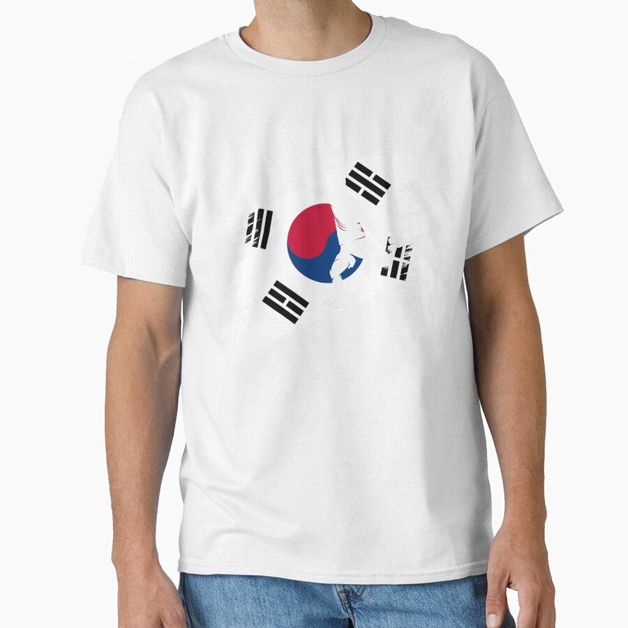 South Korea Flag Football Soccer Fan Jersey by xtocky