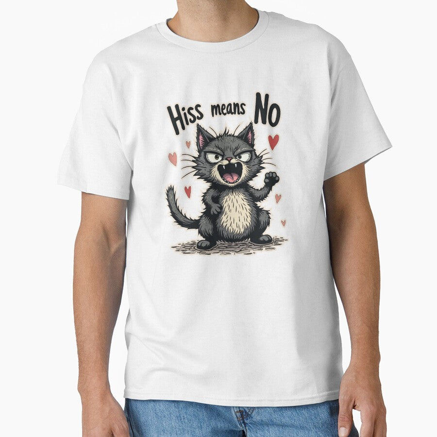 Angry Cat "Hiss Means No" by daneko