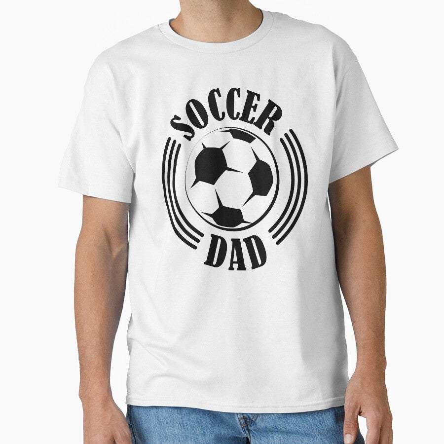 soccer dad father soccer ball graphic logo club by AndreMi