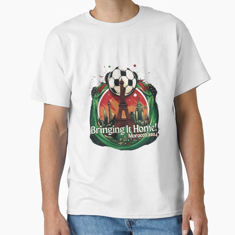 Morocco "Bringing it Home" Soccer Paris 2024 Fan Art 2 by StuartGraceShop