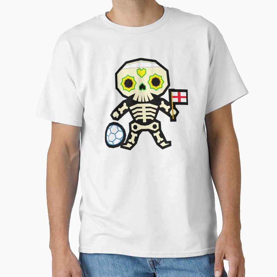 Soccer Team England Calaverita Sugar by the Zarock Shop