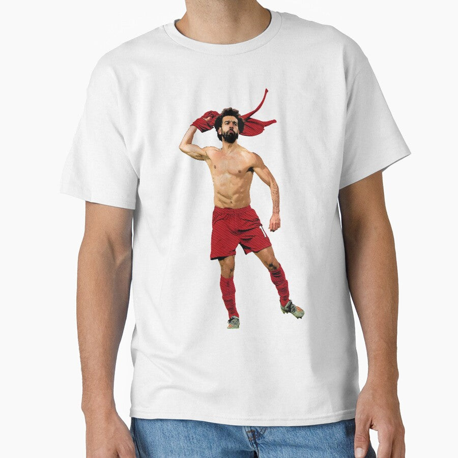 Mohamed Salah -Shirt in hand celebration by Nolopola