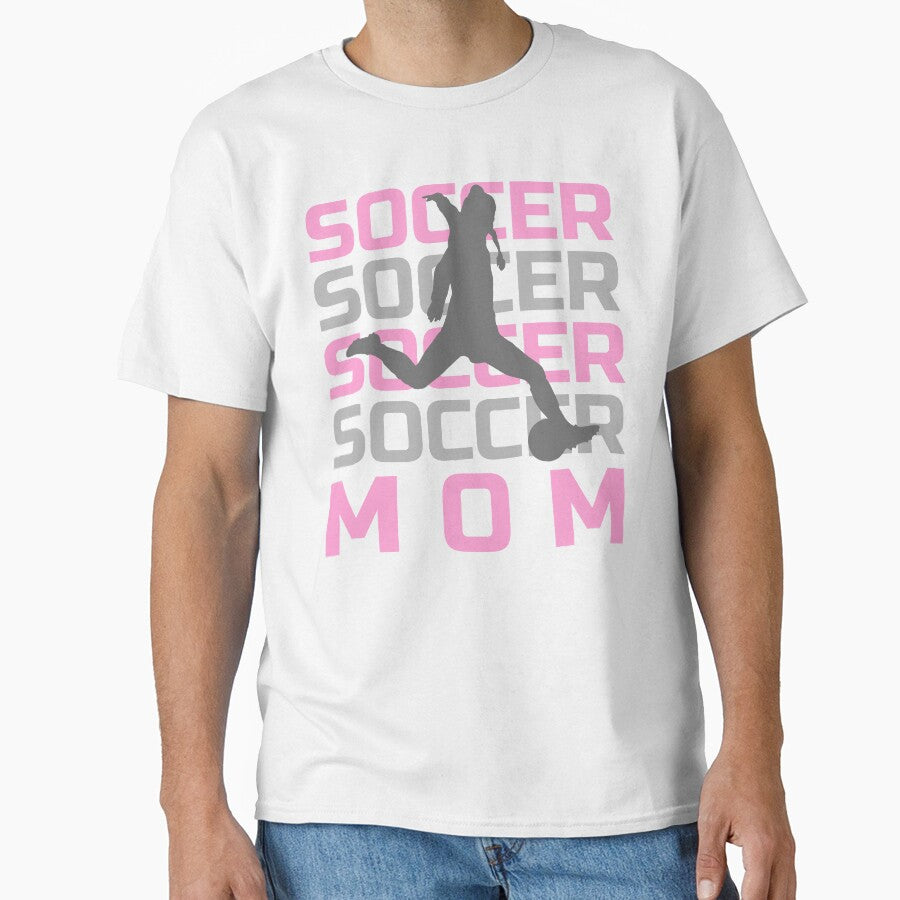 Girls Soccer Mom with Soccer Player Silhouette by ShowMePrints