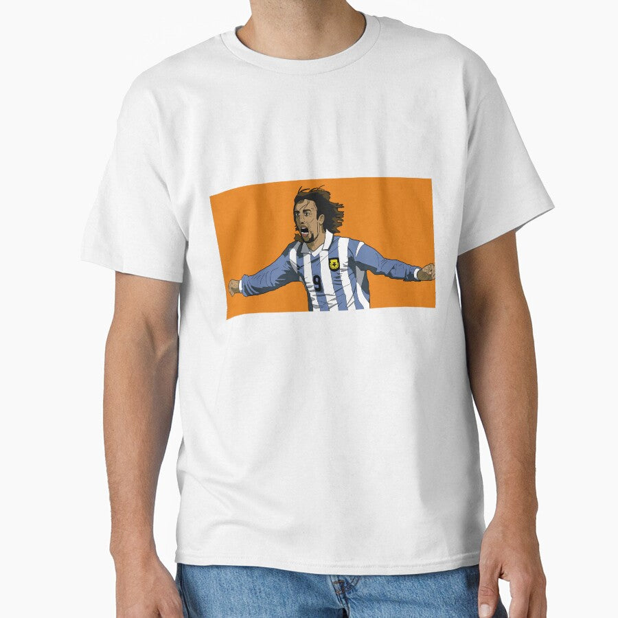 Gabriel Batistuta by TheSportsDraw