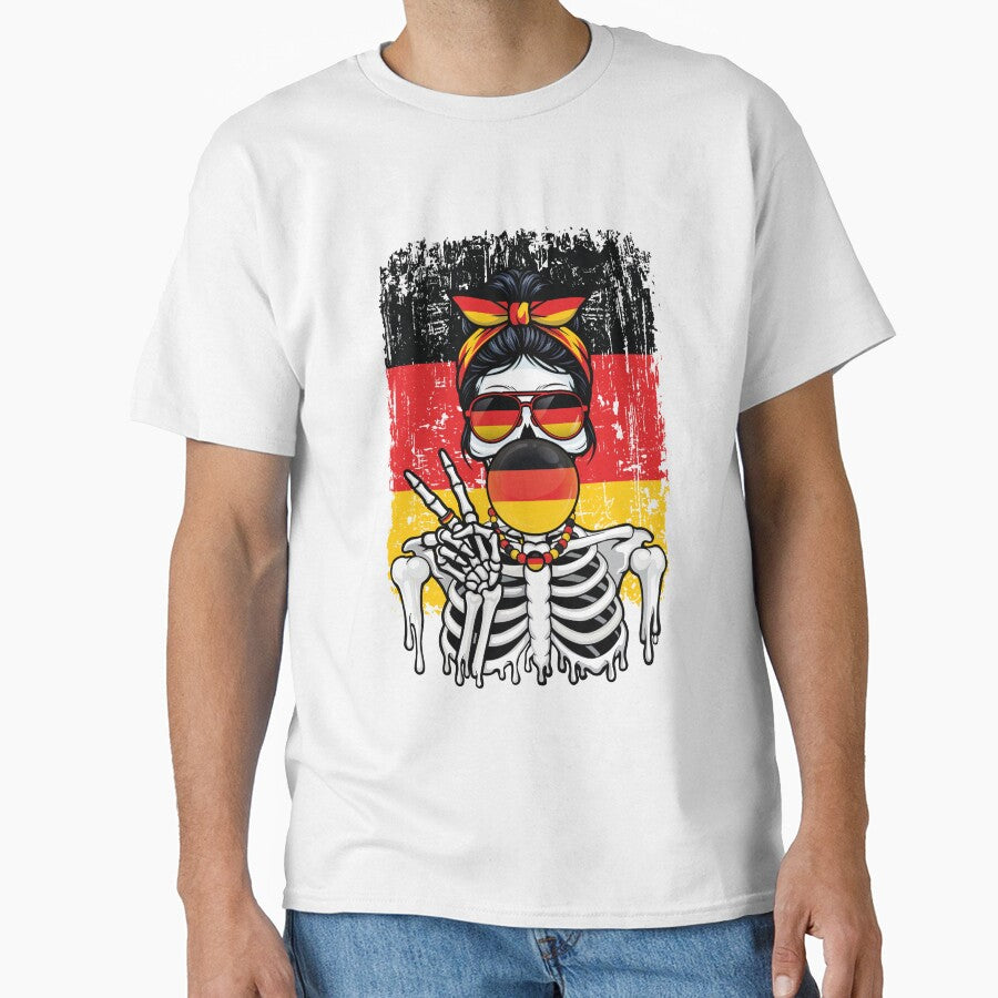 Germany-Inspired Graphic Tee for Everyday Style by Colorful Designs