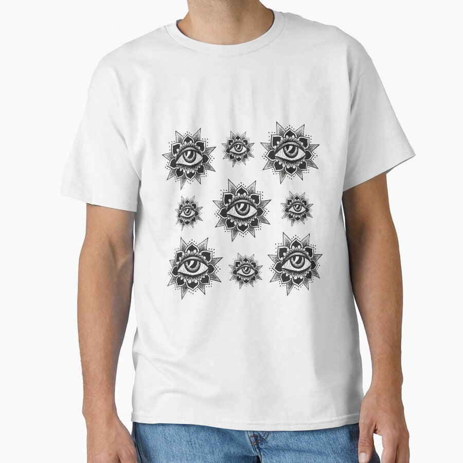 aesthetic mandala ink by Domi-llustra